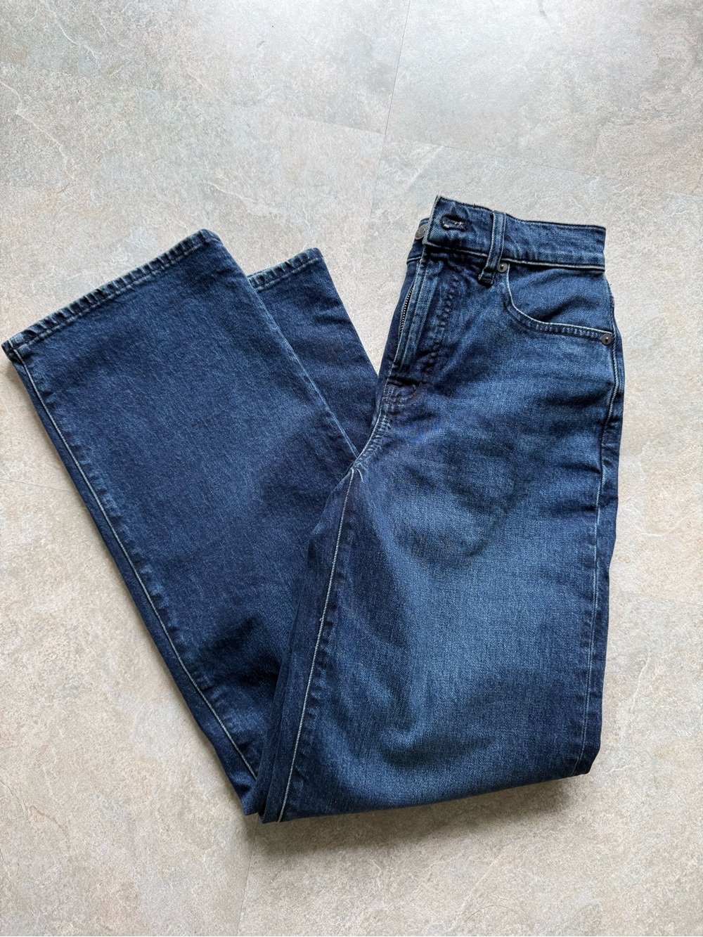 Madewell Women's Deep Indigo Straight Jeans